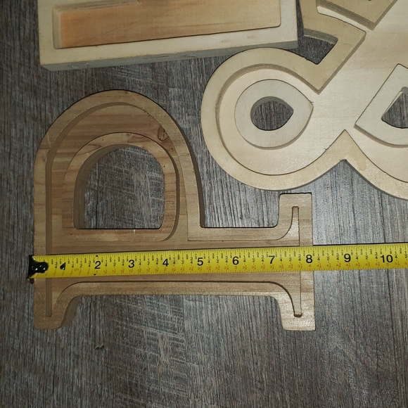 Wooden Letters - Picture 2 of 4